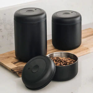 Fellow Atmos Vacuum Canister - Matte Black - 1.2L