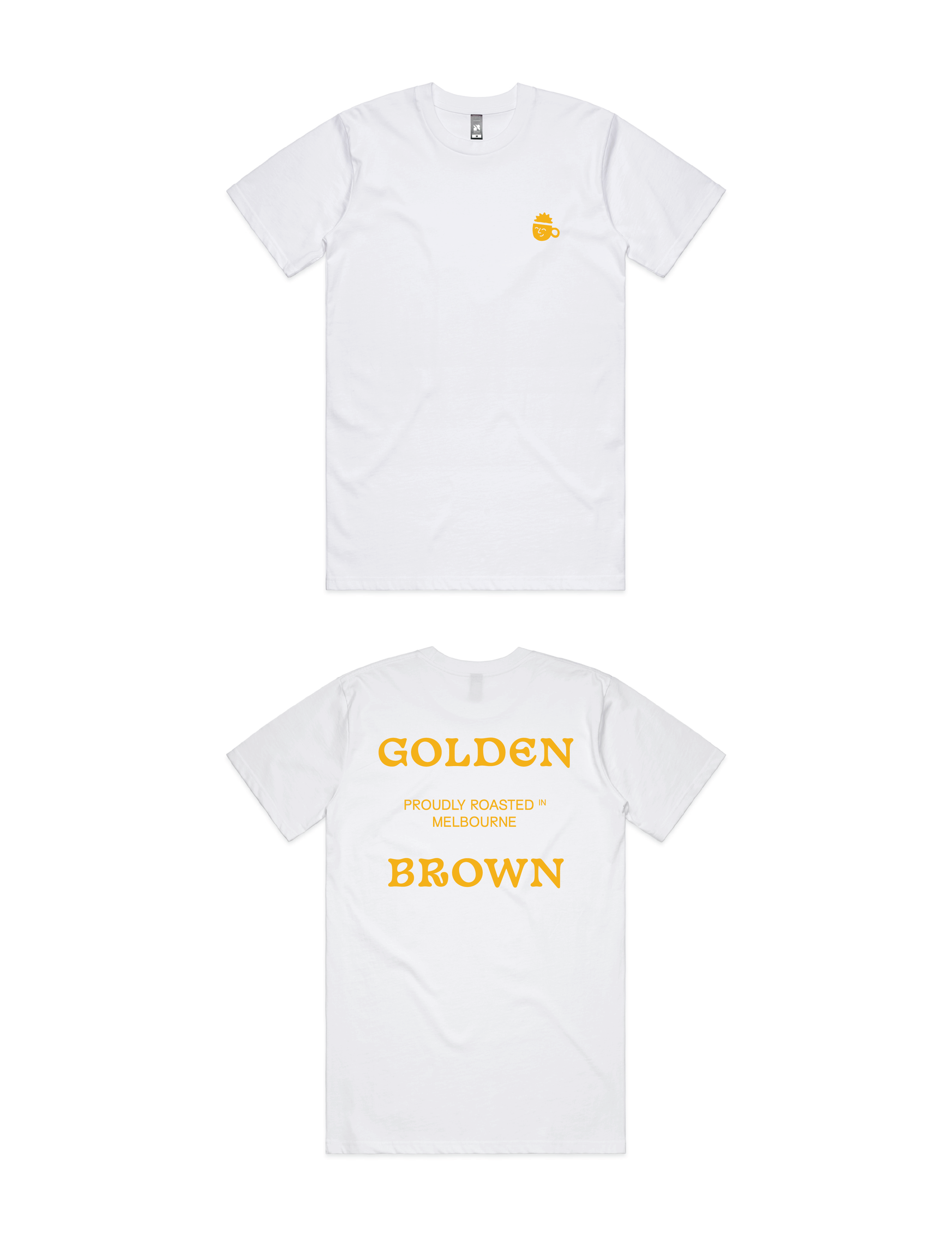 Golden Brown Proudly Roasted Tee