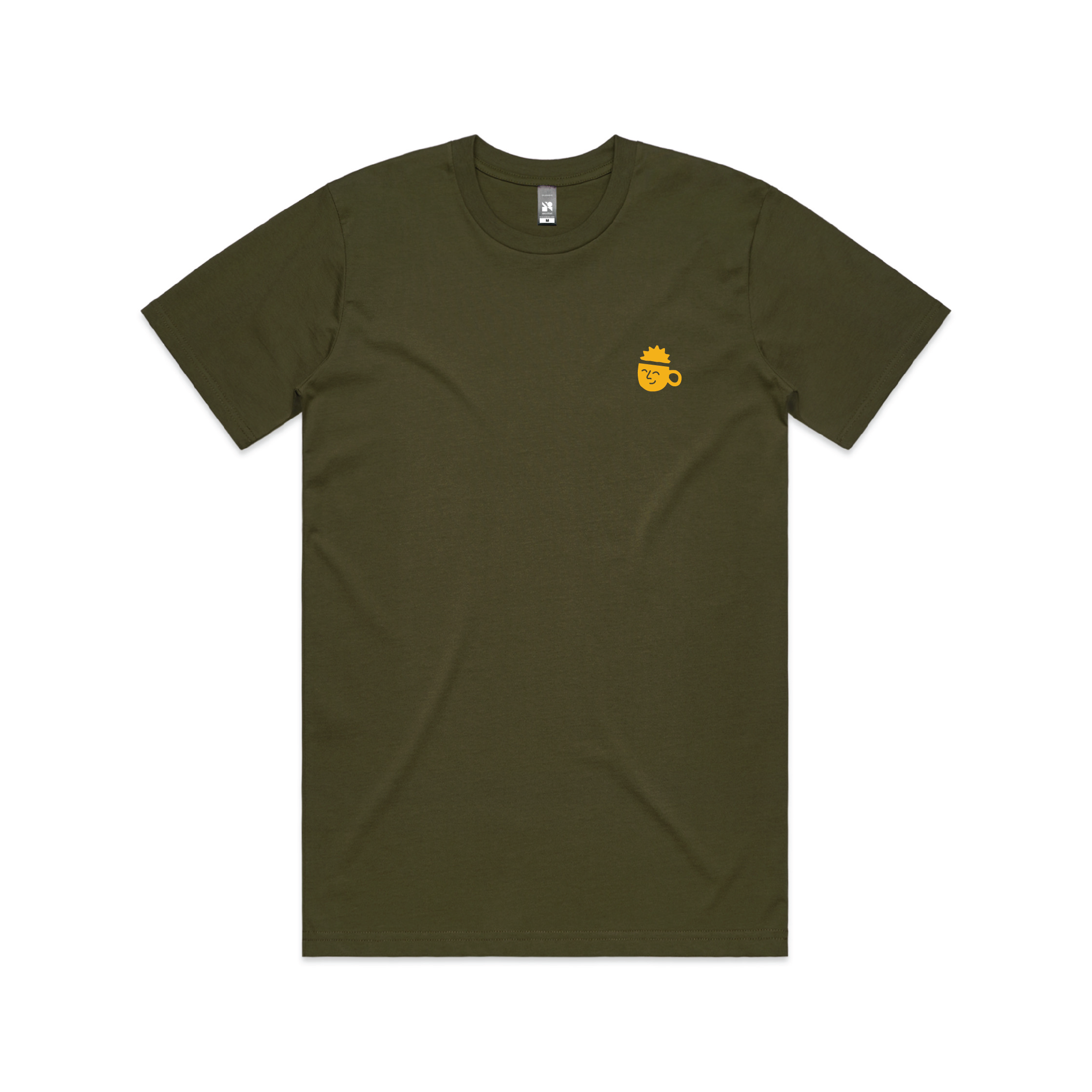Golden Brown Coffee Up Tee