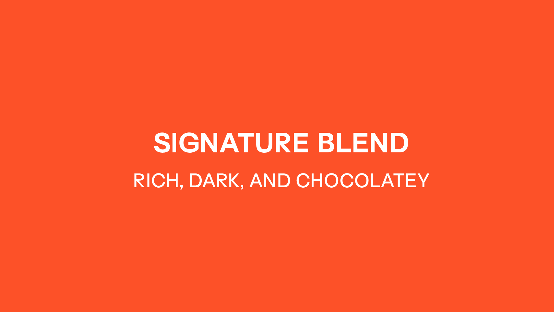 Golden Brown Signature Blend