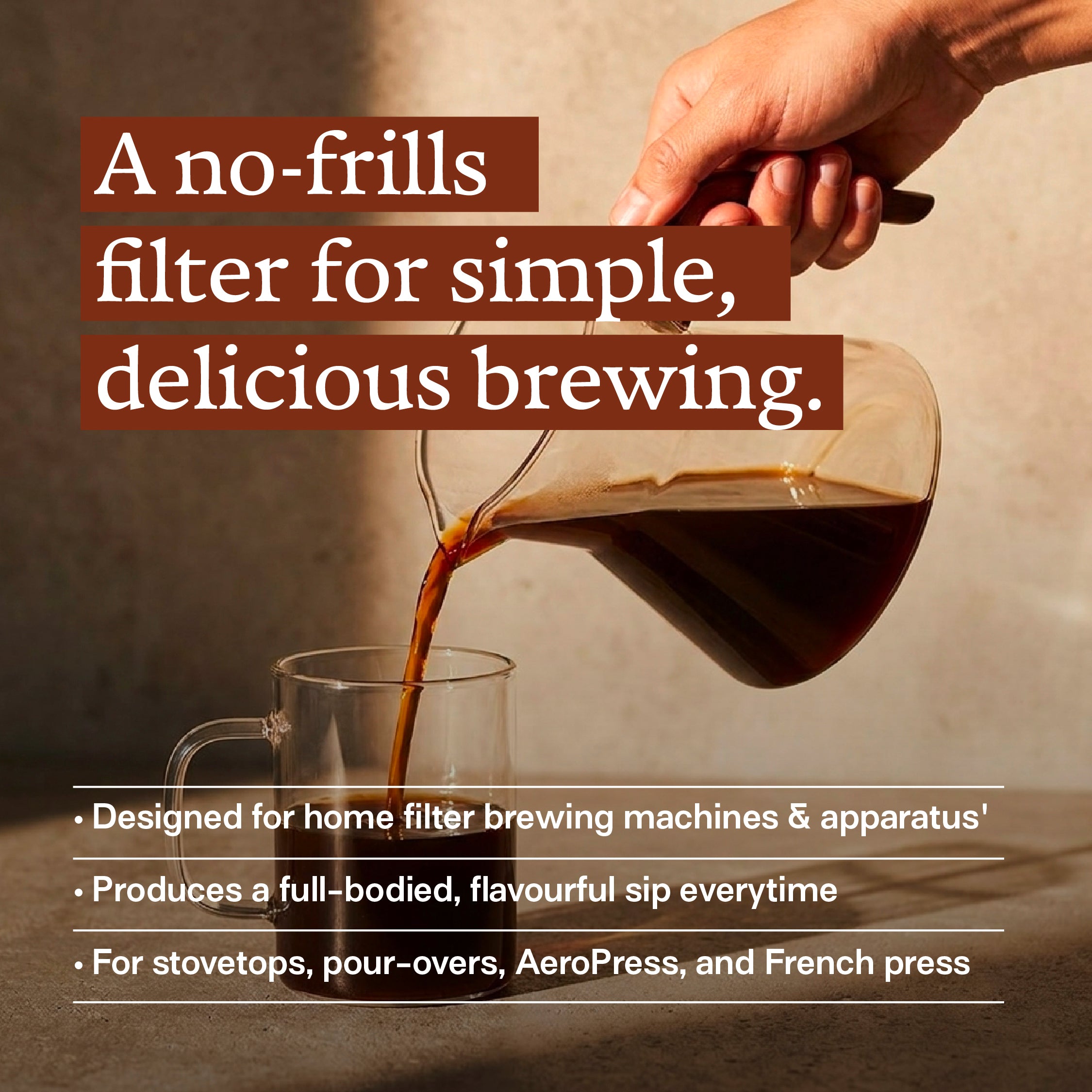 Golden Brown Filter Coffee Blend